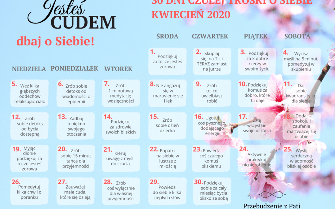 30 dni czułej troski o&nbsp;siebie